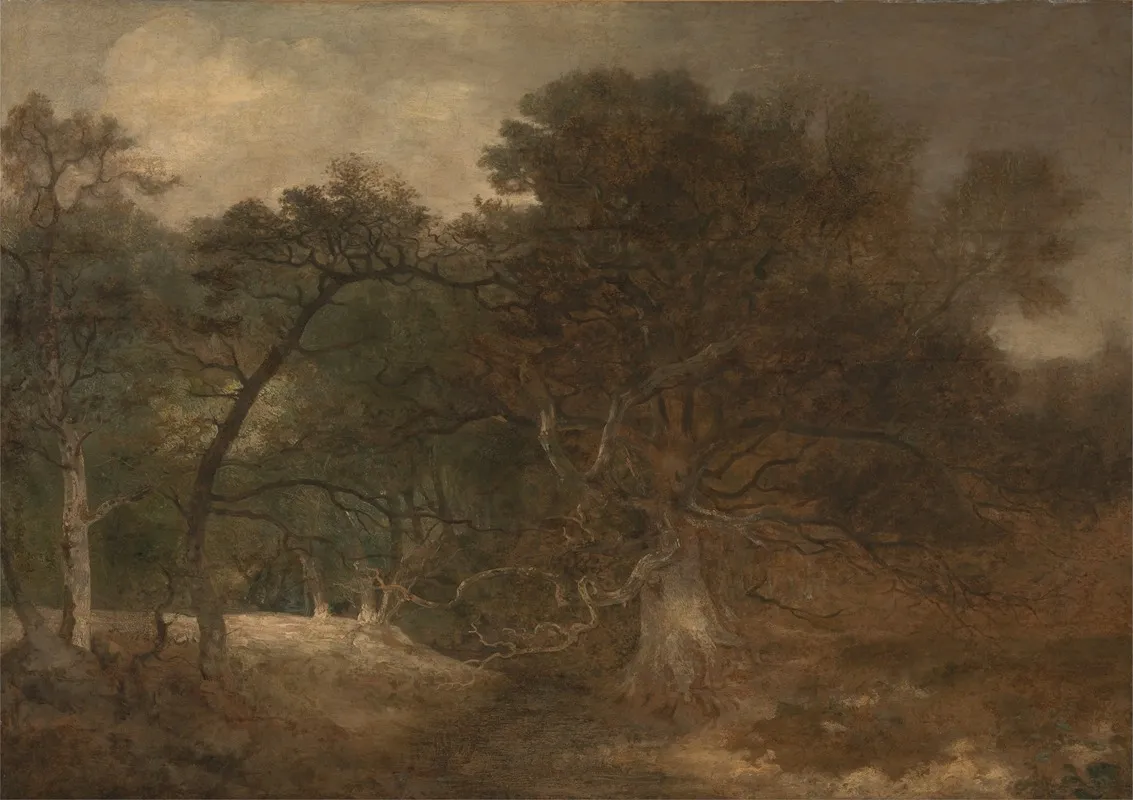 Woodland Landscape Near Norwich