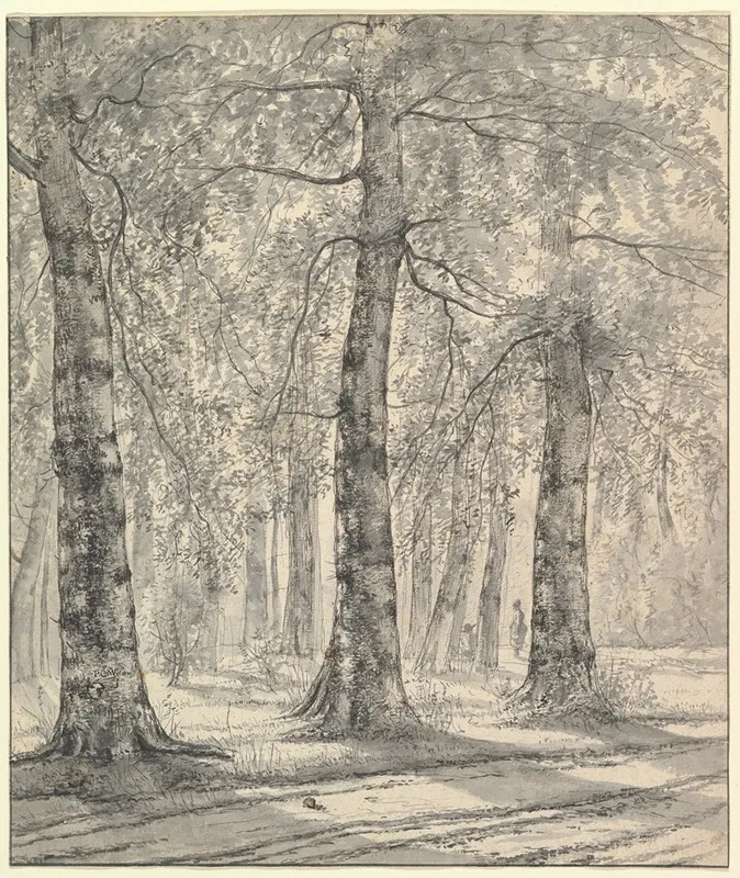 Woodland Scene 2 Wall Art by Pieter George Westenberg - High-Resolution Digital Print