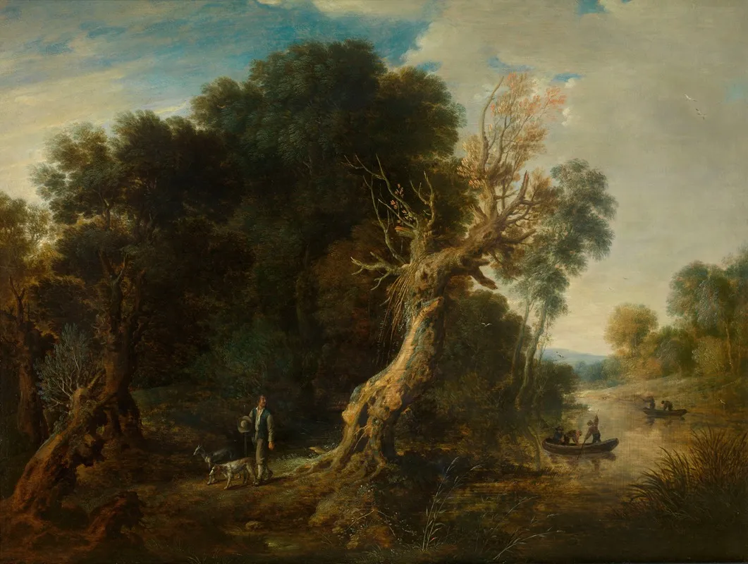 Woodland Wall Art by Bonaventura Peeters the younger - High-Resolution Digital Print