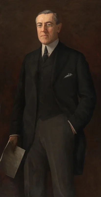 Woodrow Wilson 4 Wall Art by Harriet Anderson Stubbs Murphy - High-Resolution Digital Print