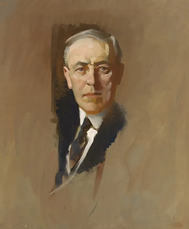 Woodrow Wilson 5 Wall Art by John Christen Johansen - High-Resolution Digital Print