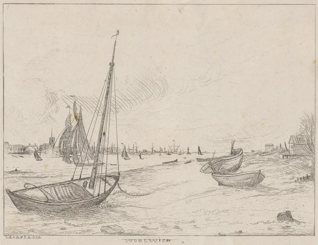 Woolwich 2 Wall Art by Charles Golding Constable - High-Resolution Digital Print