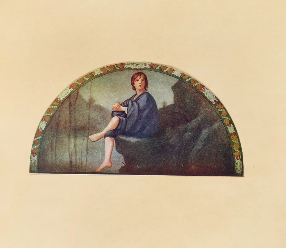 Wordsworths Boy Of Winander After Henry Oliver Walker Wall Art by A.V. Nye - High-Resolution Digital Print
