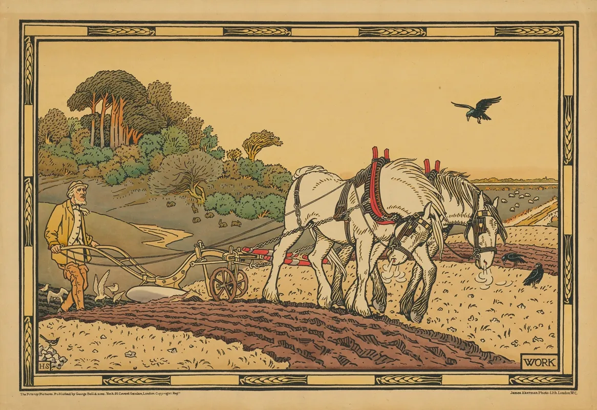 Work 3 Wall Art by George Heywood Maunoir Sumner - High-Resolution Digital Print