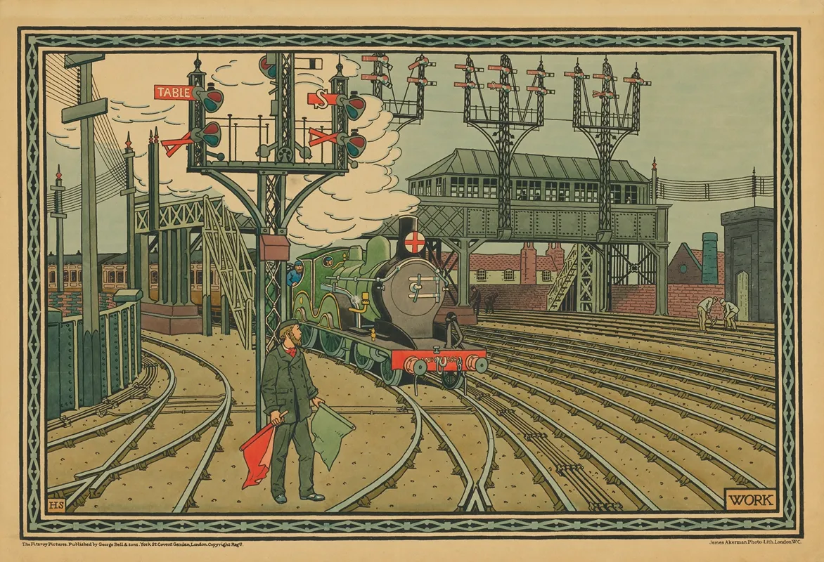 Work 4 Wall Art by George Heywood Maunoir Sumner - High-Resolution Digital Print
