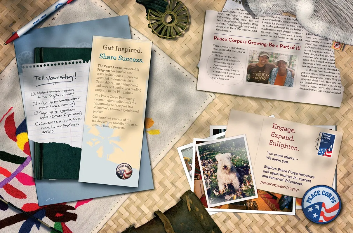 Worldview Ad June Summer 2010 2 Wall Art by Peace Corps - High-Resolution Digital Print