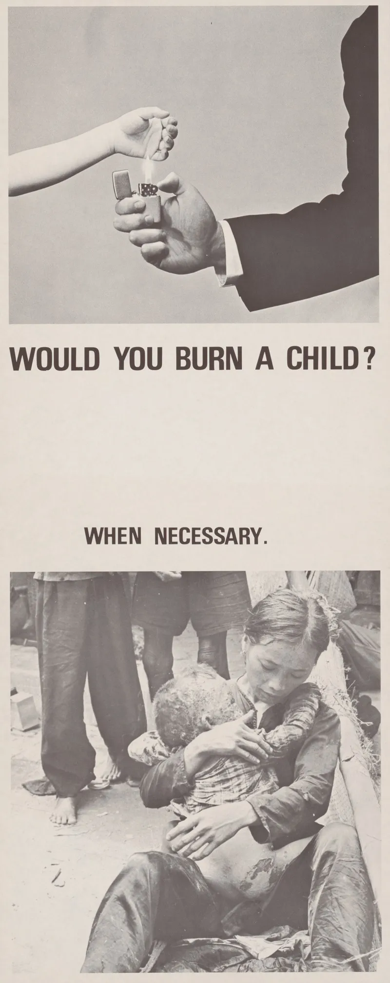 Would You Burn A Child When Necessary