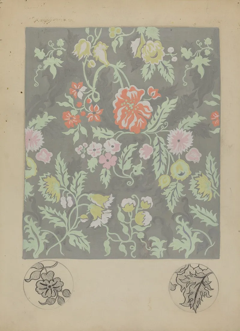 Woven Brocade Chair Covers