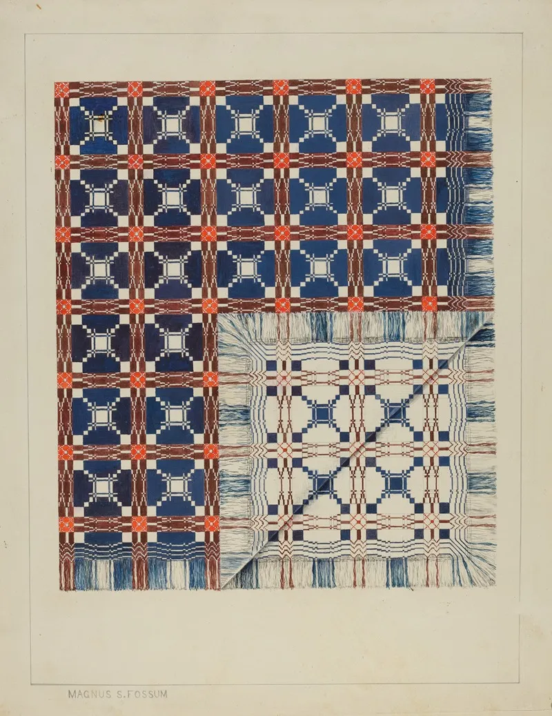 Woven Coverlet 20