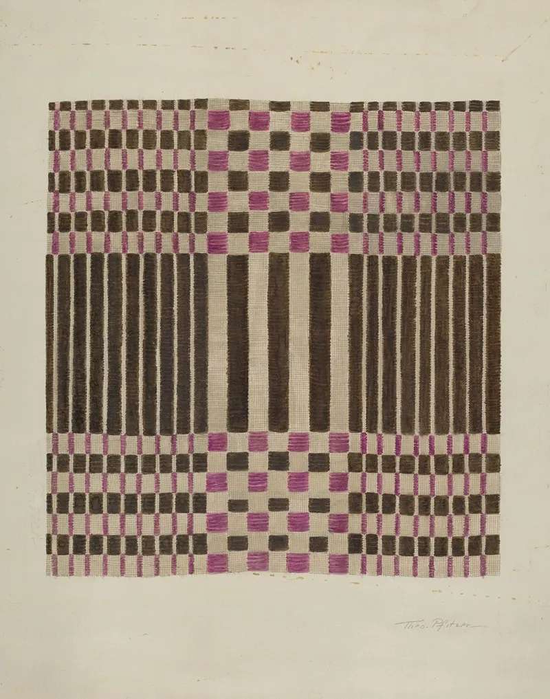 Woven Coverlet 29