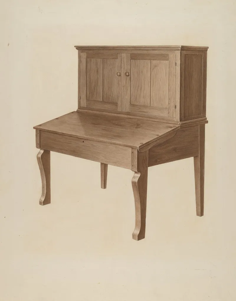 Writing Desk 6 Wall Art by Joe Brennan - High-Resolution Digital Print