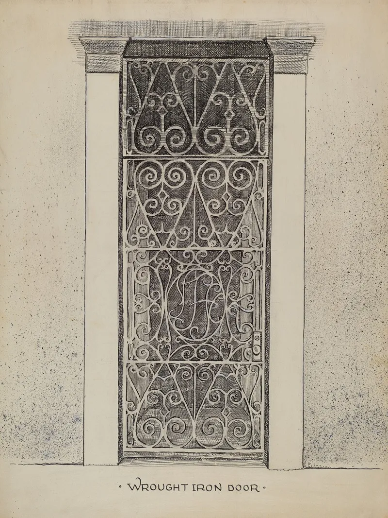Wrought Iron Door 2