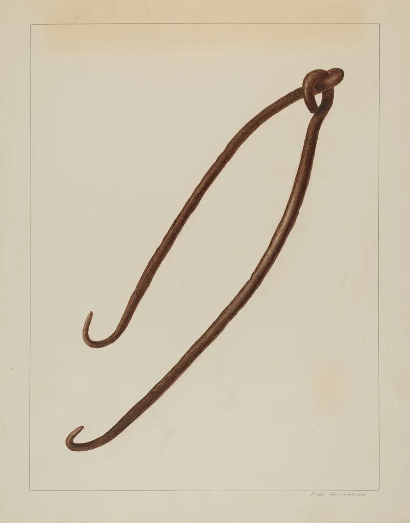 Wrought Iron Pot Hooks