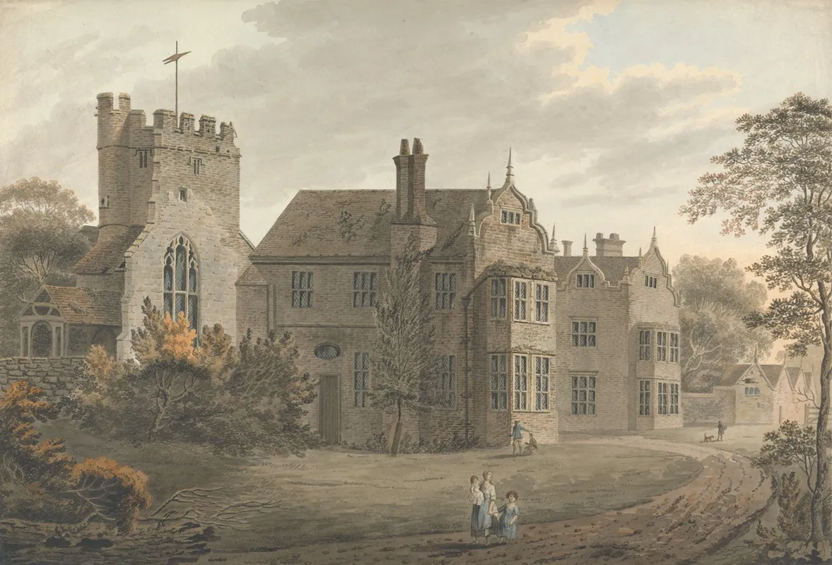Wroxhall Warwickshire Wall Art by John Roe of Warwick - High-Resolution Digital Print