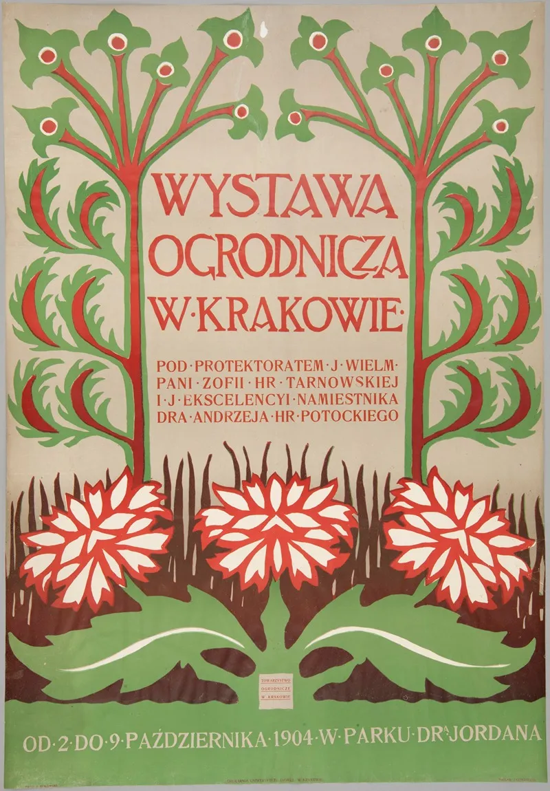 Wystawa Ogrodnicza W Krakowie Wall Art by Jan Bukowski - High-Resolution Digital Print