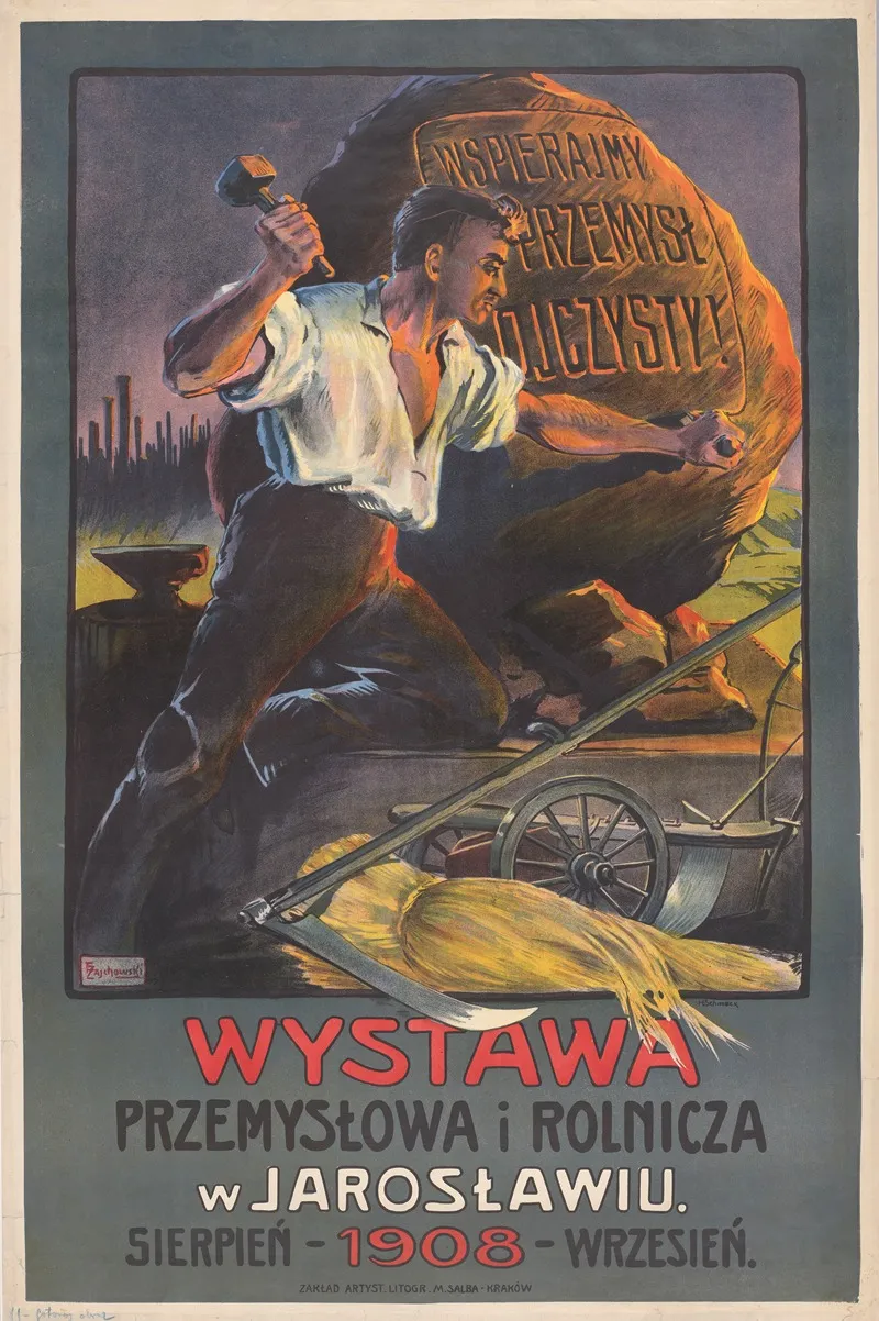 Wystawa Przemyslowa I Rolnicza W Jaroslawiu 2 Wall Art by Franciszek Zajchowski - High-Resolution Digital Print