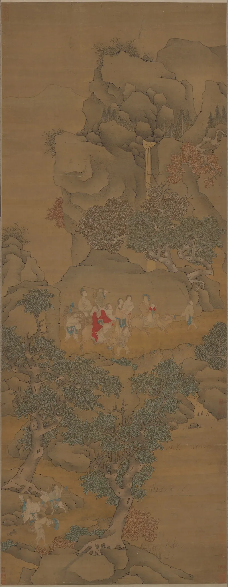Xu Jingyang Moving His Family Wall Art by Cui Zizhong - High-Resolution Digital Print