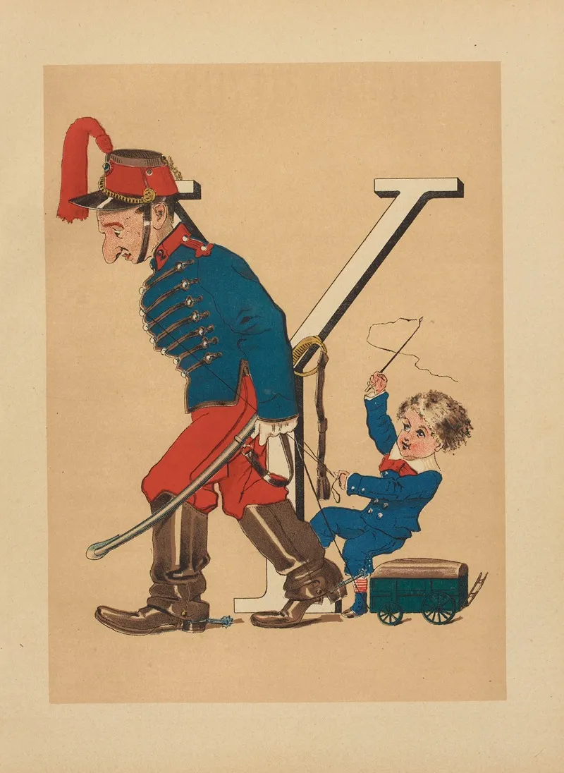 Y Yest Un Conductier Du Train Des Equipages Wall Art by Henri de Sta - High-Resolution Digital Print