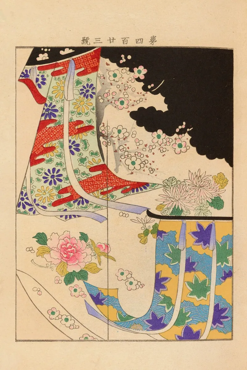 Yachigusa V 15 Pl 03 Wall Art by Seikō Ueno - High-Resolution Digital Print