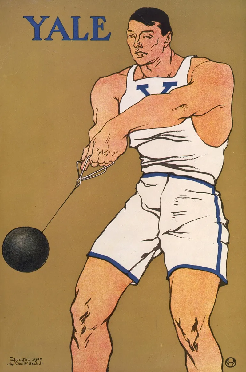 Yale 3 Wall Art by Edward Penfield - High-Resolution Digital Print