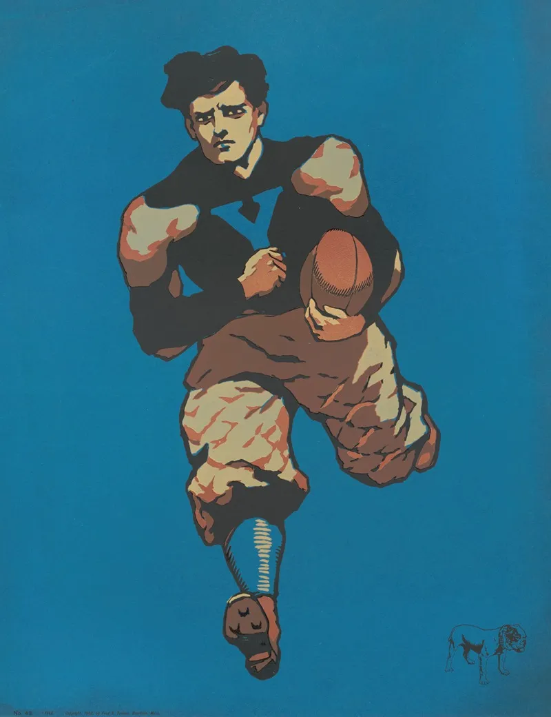 Yale 4 Wall Art by Fred Tolman - High-Resolution Digital Print