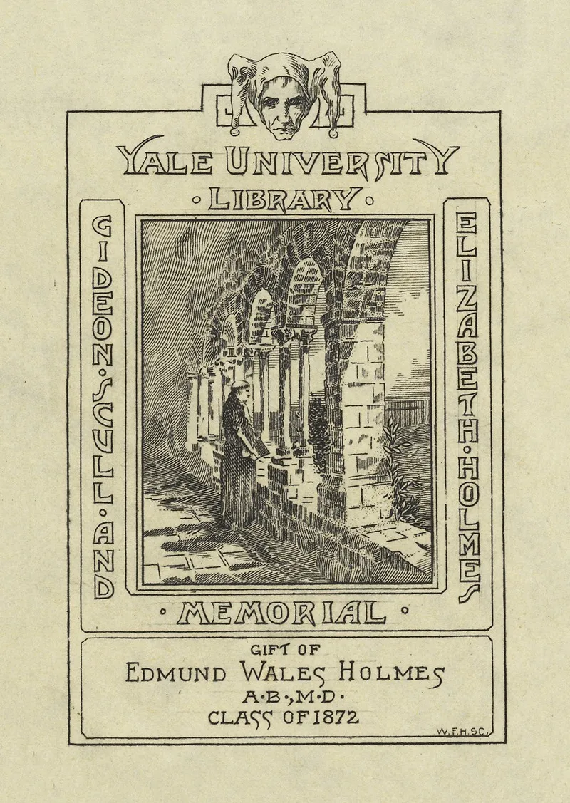 Yale University Library 10 Wall Art by William Fowler Hopson - High-Resolution Digital Print