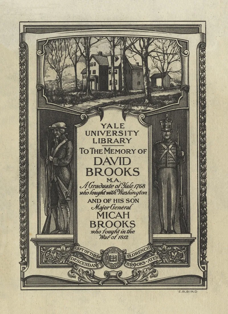 Yale University Library 9 Wall Art by Elisha Brown Bird - High-Resolution Digital Print