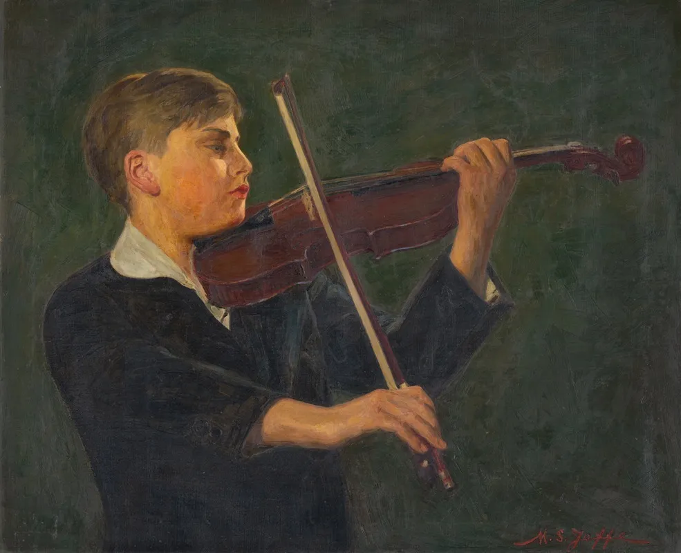 Yehudi Menuhin Wall Art by Mark S. Joffe - High-Resolution Digital Print
