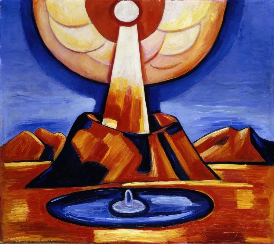 Yliaster Paracelsus Wall Art by Marsden Hartley - High-Resolution Digital Print