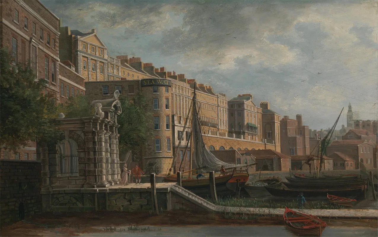 York Water Gate And The Adelphi