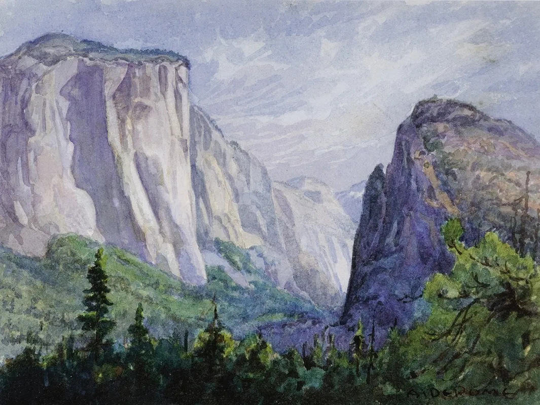 Yosemite From Old Inspiration Road