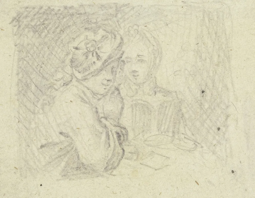 Young Couple At A Table
