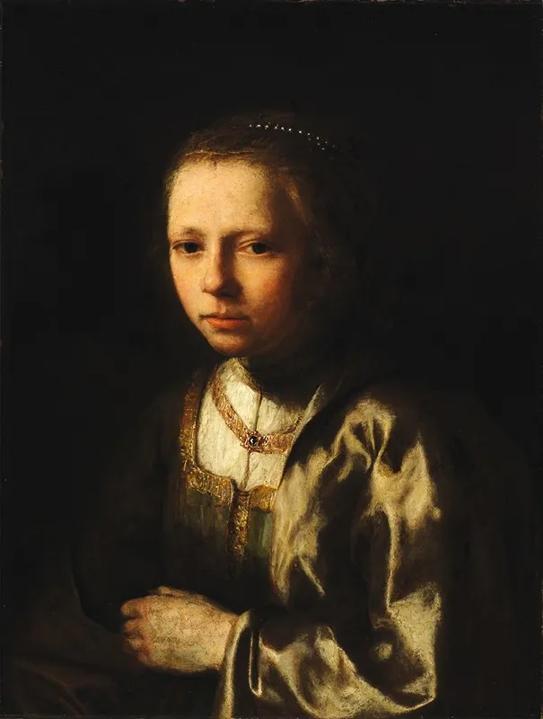 Young Girl 3 Wall Art by Gerrit Willemsz Horst - High-Resolution Digital Print