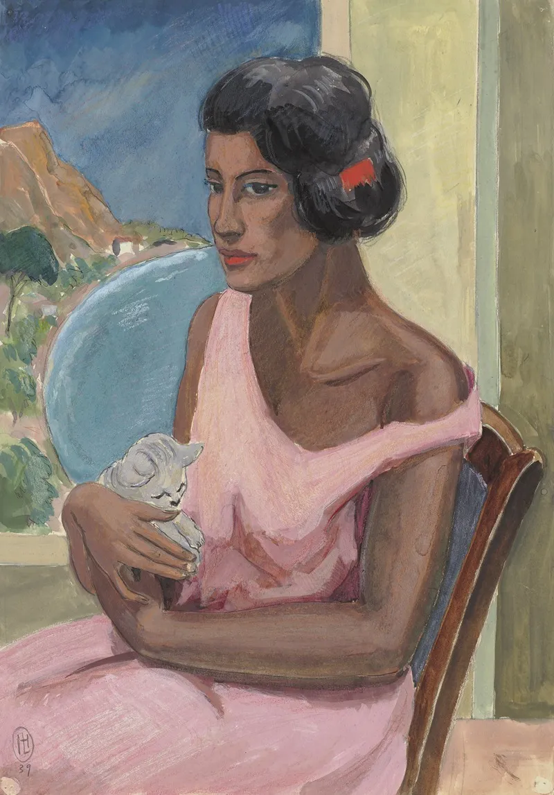 Young Girl From Istria Wall Art by Hermann Lismann - High-Resolution Digital Print
