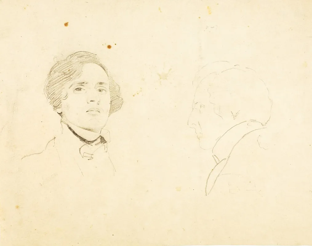 Young Man Two Views