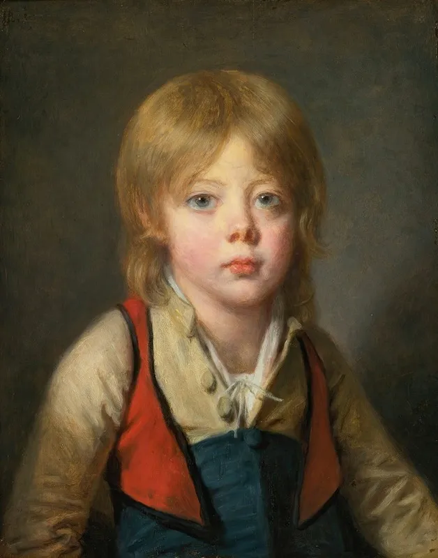 Young Peasant Boy Wall Art by Jean-Baptiste Greuze - High-Resolution Digital Print