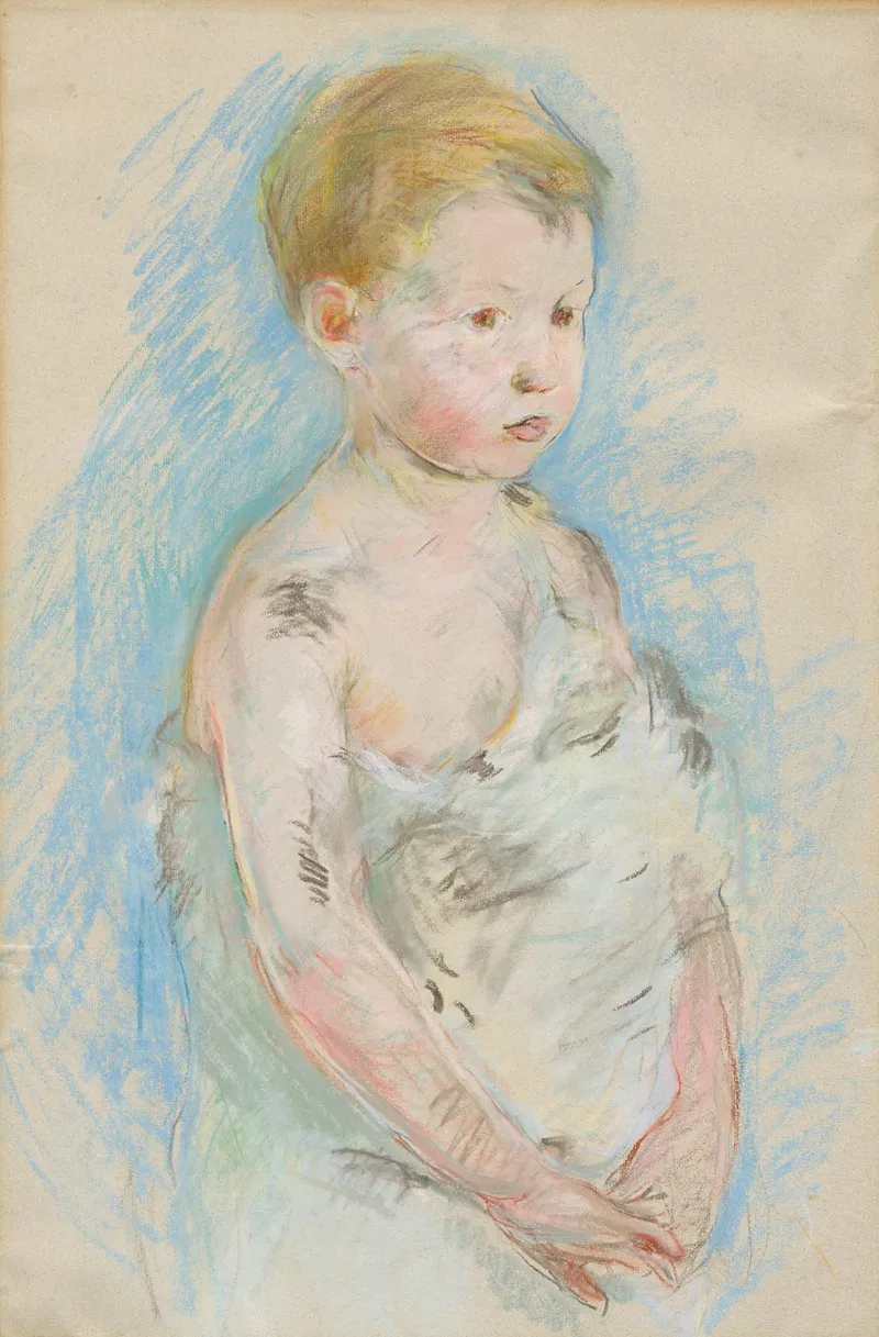 Young Saint John Wall Art by Berthe Morisot - Canvas Print