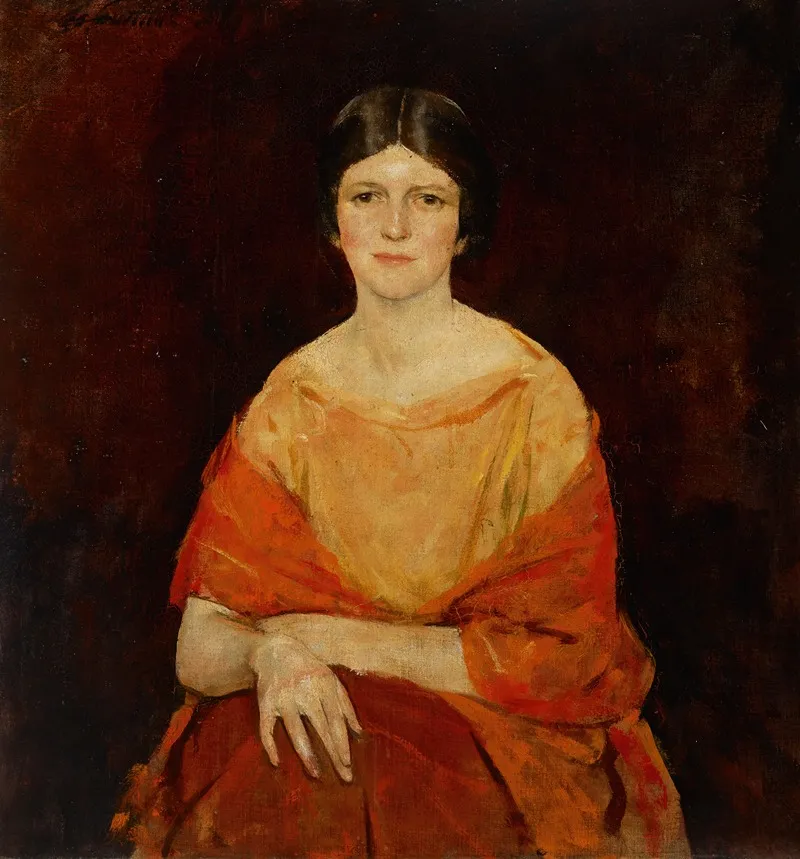 Young Woman In Yellow