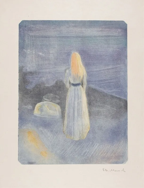Young Woman On The Beach