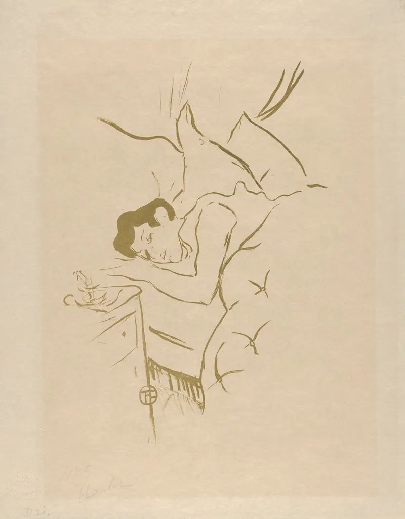 Your Mouth From Les Vieilles Histoires Wall Art by Henri de Toulouse-Lautrec - High-Resolution Digital Print