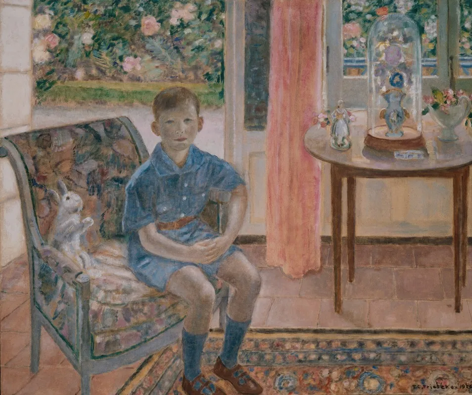 Youth 3 Wall Art by Frederick Carl Frieseke - High-Resolution Digital Print