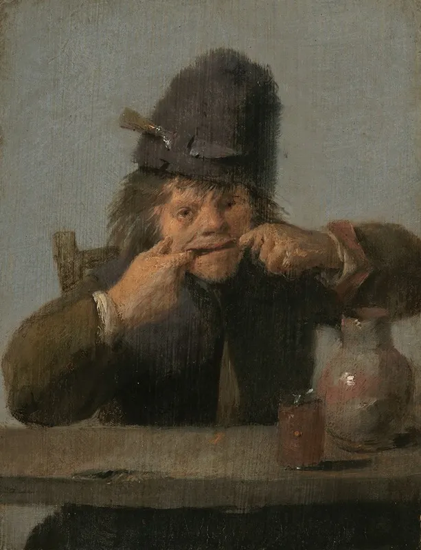 Youth Making A Face Wall Art by Adriaen Brouwer - High-Resolution Digital Print
