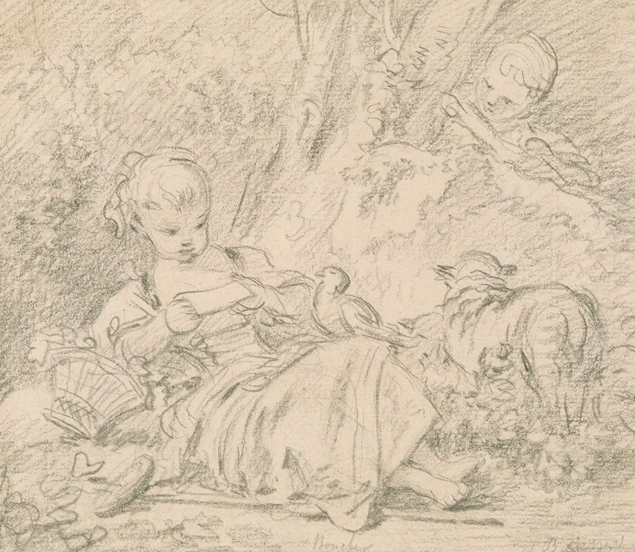 Youthful Shepherdess