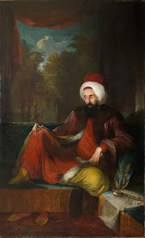 Yusuf Agah Efendi Wall Art by Carl Frederik von Breda - High-Resolution Digital Print