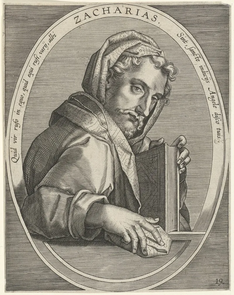 Zacharias 2 Wall Art by Stradanus - High-Resolution Digital Print