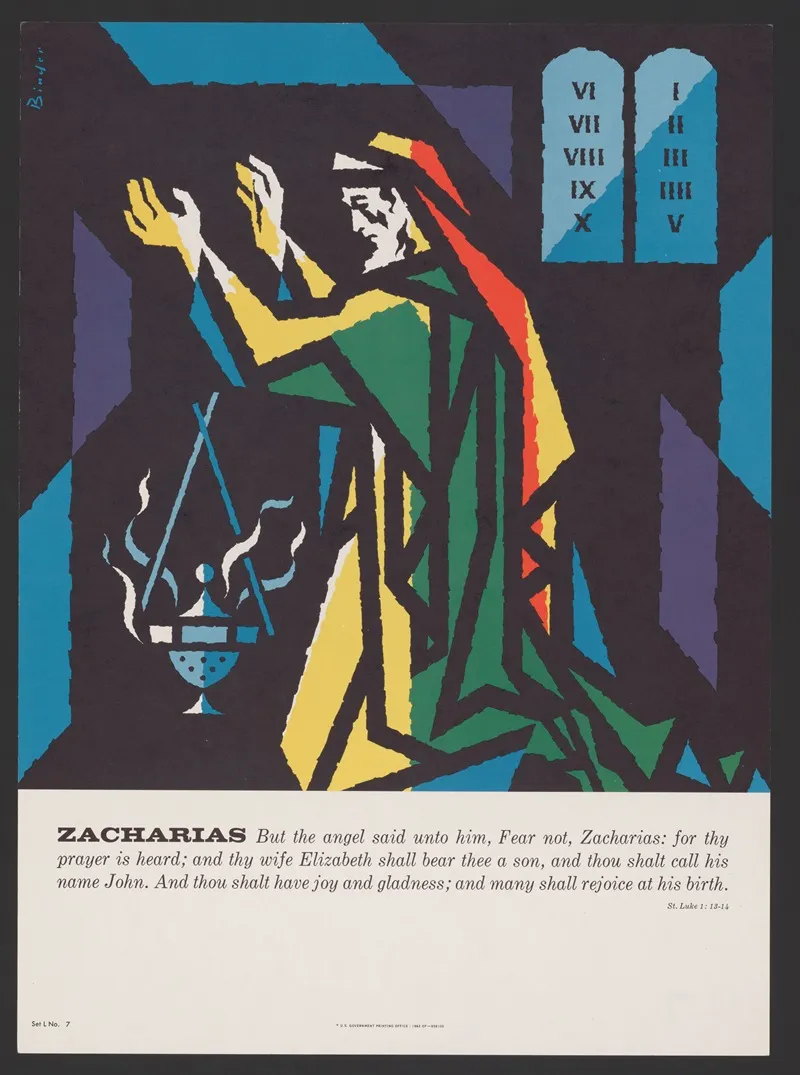 Zacharias Wall Art by Joseph Binder - High-Resolution Digital Print