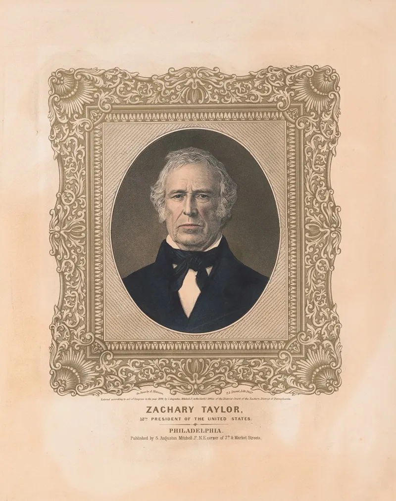 Zachary Taylor 12th President Of The United States