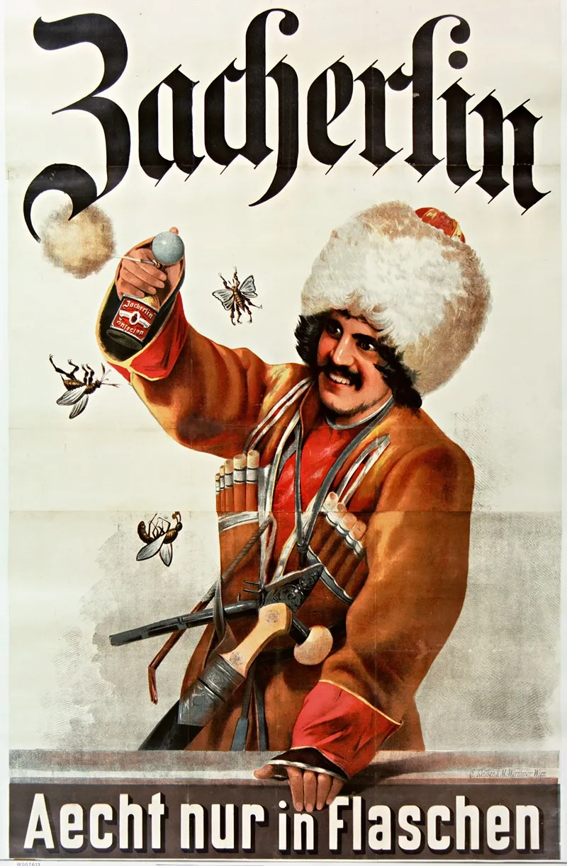 Zacherlin Zacherlin Aecht Nur In Flaschen Wall Art by Anonymous - High-Resolution Digital Print