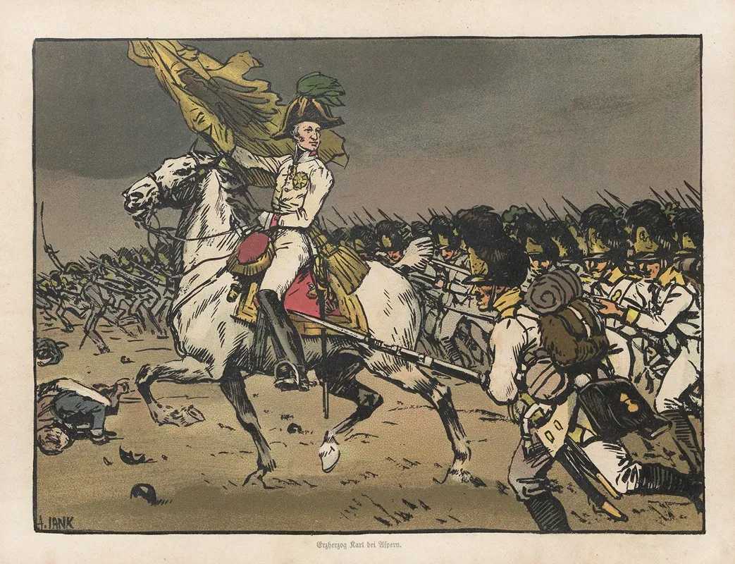 Zehn Jahre Deutscher Not 1803 1812 Pl 5 Wall Art by Angelo Jank - High-Resolution Digital Print