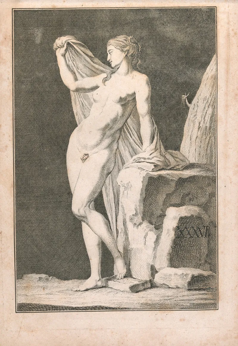 Zeichenbuch Fu%cc%88r Ku%cc%88nstler Und Liebhaber Der Freyen Handzeichnung Pl 36 Wall Art by Johann Quirin Jahn - High-Resolution Digital Print